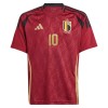 Camisola + Calções Bélgica Lukaku 10 Criança Equipamento 1ª Euro 2024